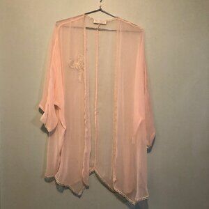 Val Mode lingerie sheer light weight robe
